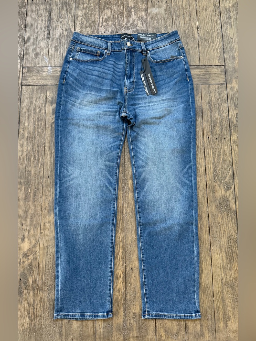 Project Civility Mens Slim Straight Jeans 36/31
New with tags